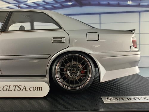 Vertex Toyota JZX100 Chaser Silver 1:18 Ignition M...