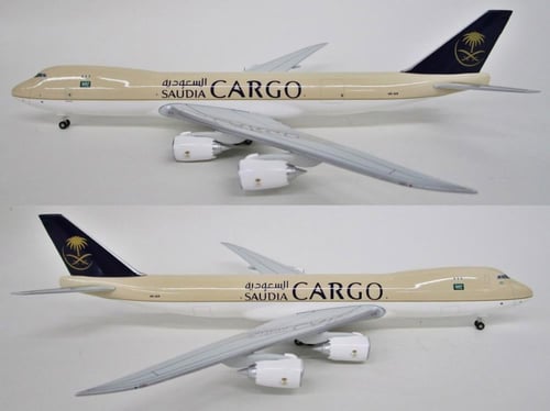 Saudi Arabian Cargo Boeing 747-8F 1:400 Hogan Wing...
