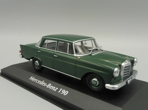 RARE Mercedes-Benz 190 (W110) 1961 Dark Green 1:43...