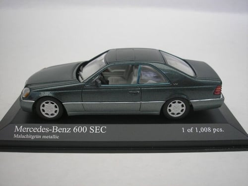 RARE Mercedes-Benz S-Class 600 SEC Coupe C140 1992...