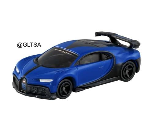 Bugatti Chiron Pur Sport Blue 1:63 Takara Tomy Tom...