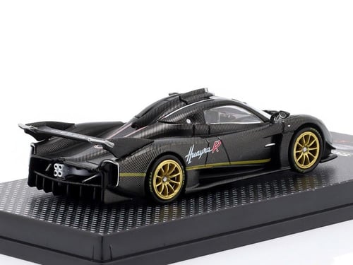 Pagani Huayra R Matt Black Carbon Fiber 1:64 Tarma...