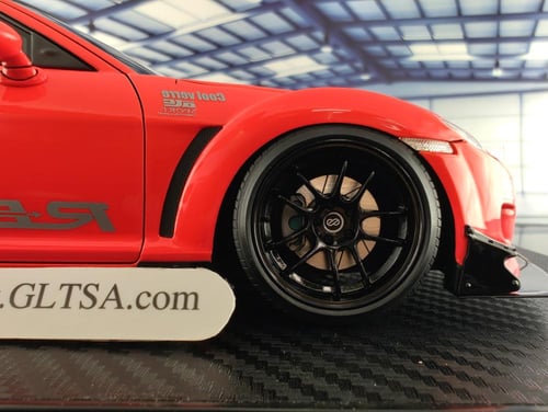 Mazda RX-8 (SE3P) RE Amemiya Orange 1:18 Ignition...