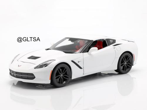 Chevrolet Corvette Stingray Z51 White 1:18 Maisto...