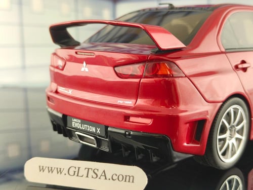 Mitsubishi Lancer Evo X FQ 400 Orient Red 1:18 OTT...