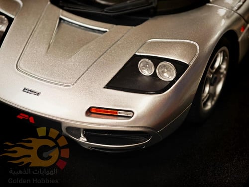 McLaren F1 Roadcar Silver 1:18 GT Spirit CLDC045