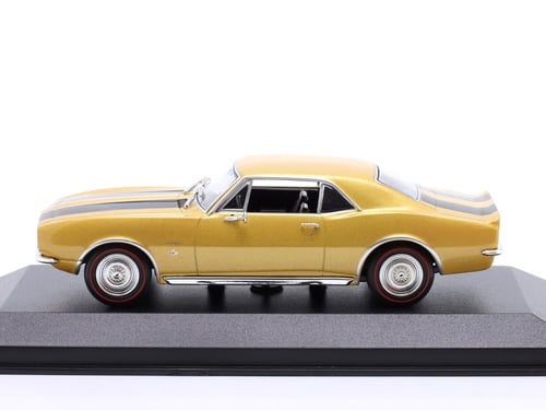 Chevrolet Camaro 1967 Gold Metallic / Black 1:43 M...
