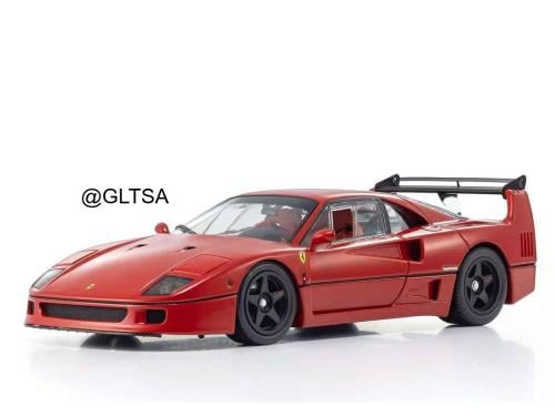 Ferrari F40 Light Weight LM Wing Red 1:18 Kyosho K...