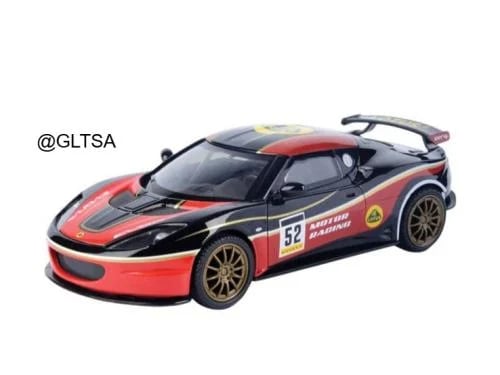 Lotus Evora GT4 #52 GT Racing Series Blue Red 1:24...