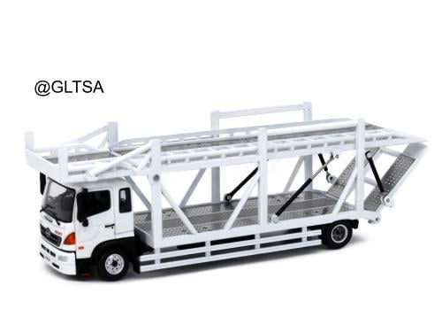 Hino 500 (Ranger) Vehicle Transporter White 1:64 Tiny City ATC66030-B