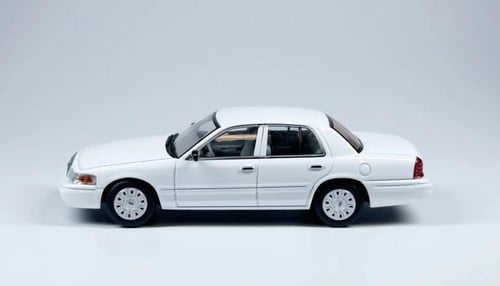 Ford Crown Victoria White 1:64 GOC