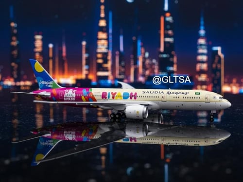 Saudi Arabian Airlines Boeing 787-9 Riyadh Season...