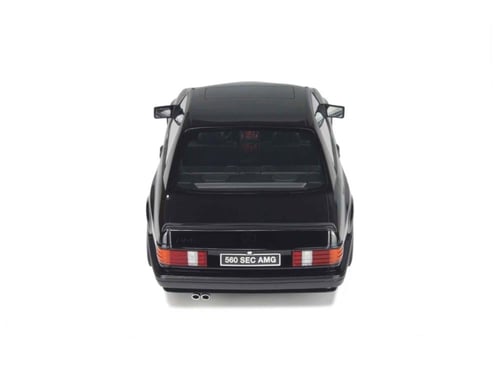 RARE Mercedes-Benz 560 SEC AMG 1987 Black 040 1:18...