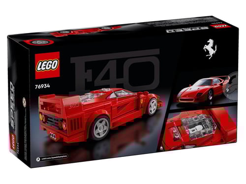 Ferrari F40 Supercar LEGO® Speed Champions 76934 6...
