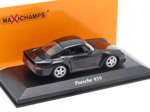 Porsche 959 1987 Grey Metallic 1:43 Minichamps 940...