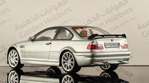 BMW M3 E46 GTR Street Titan Silver Metallic 1:18 O...