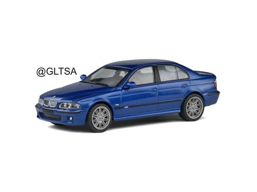 BMW M5 (E39) 5.0 V8 32V Avus Blue 1:43 Solido S431...