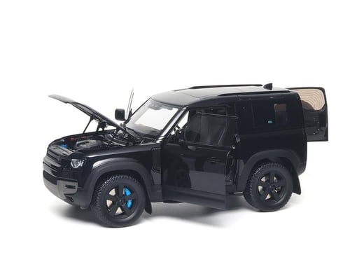 Land Rover Defender 90 Santorini Black 1:18 Almost...