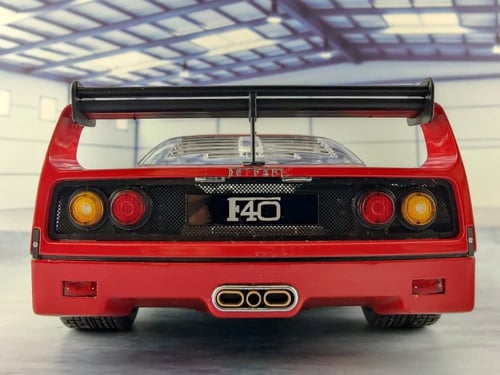 RARE with notes Ferrari F40 Light Weight LM Wing R...