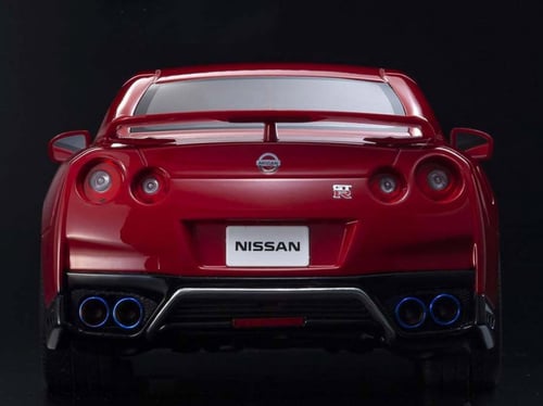 Pre-Owned RARE Nissan GT-R R35 Red 1:18 Kyosho KSR...