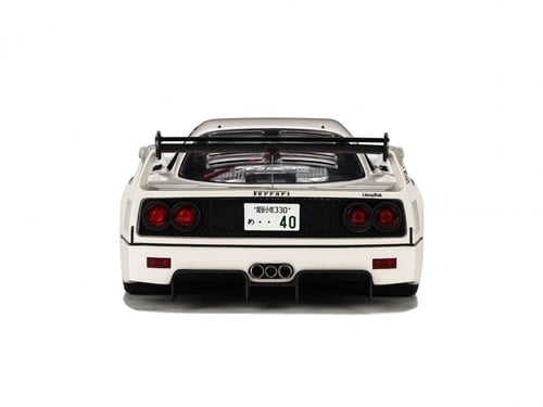 RARE Ferrari F40 LBWK 1994 White 1:18 GT Spirit GT...