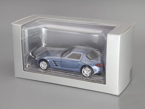 RARE Mercedes-Benz SLS AMG Coupe C197 Pullback Blu...