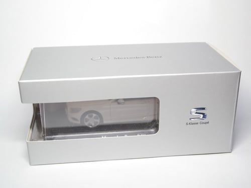 RARE Mercedes-Benz S-Class Coupe Diamond White Met...