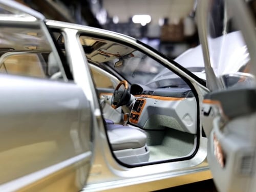 Mercedes-Benz S-Class S-Klasse S600 W220 AMG Silve...