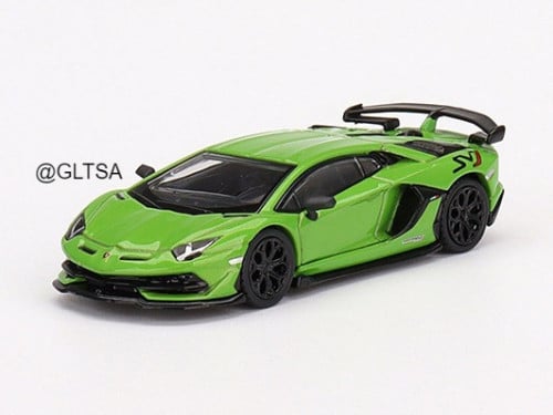 Lamborghini Aventador SVJ Verde Mantis 1:64 MINI G...