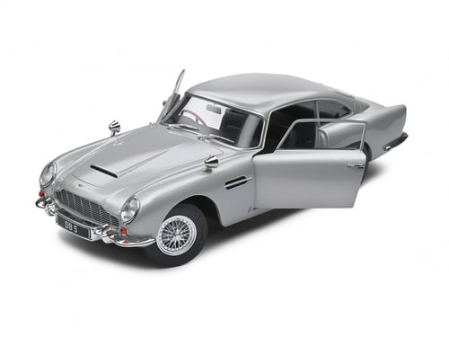 Aston Martin DB5 1964 Silver Birch 1:18 Solido S18...