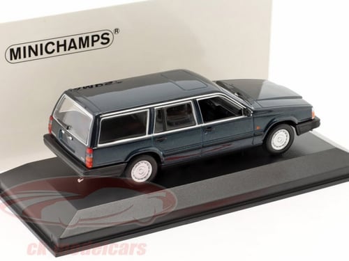 Volvo 740 GL 1986 Dark Green Metallic 1:43 Minicha...
