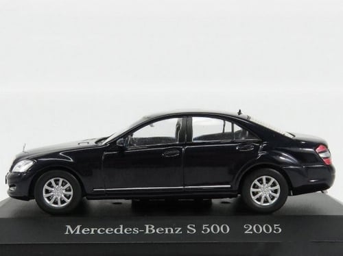 RARE Mercedes-Benz S-Class 500 W221 2005 Black 1:4...