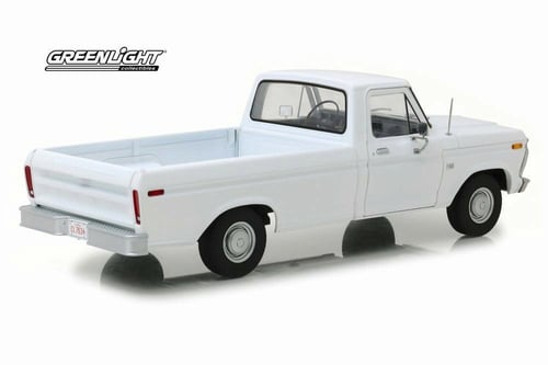 Ford F-100 Pickup Truck 1973 White 1:18 Greenlight...