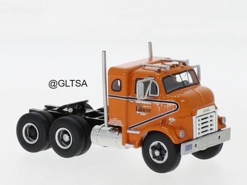 GMC 950 Cannonball Sleeper Cab Truck 1954 Orange 1...