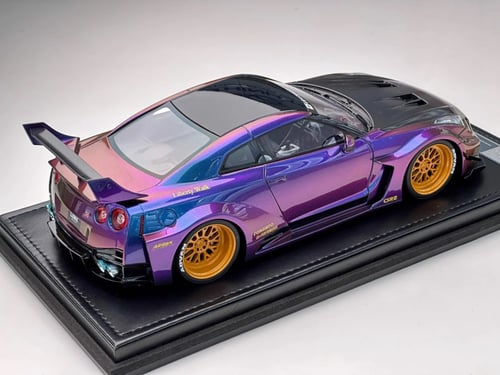RARE Nissan GT-R GTR 35GT R35 RRS Purple 1:18 IVY...