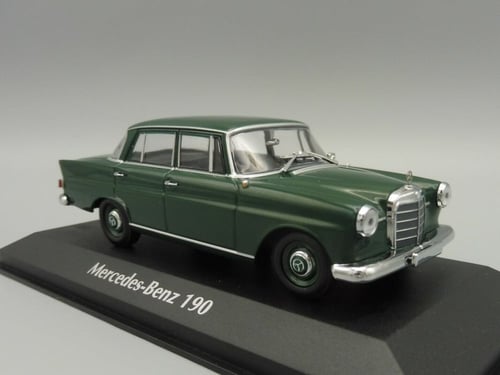 RARE Mercedes-Benz 190 (W110) 1961 Dark Green 1:43...