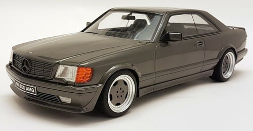 RARE MERCEDES-BENZ 560SEC C126 AMG 1987 ANTHRACITE...