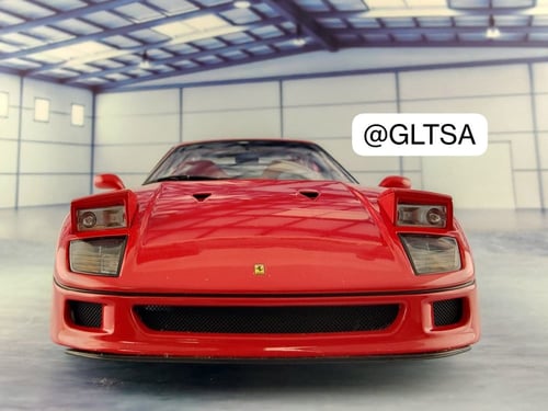 RARE with notes Ferrari F40 Light Weight LM Wing R...