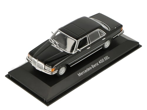 RARE with notes Mercedes-Benz 450 SEL Black 1:43 M...