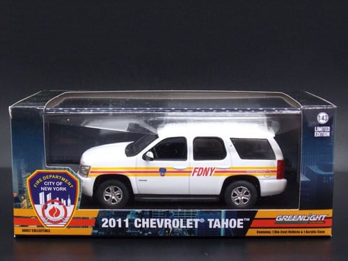 Chevrolet Tahoe Fire Department New York 2011 Whit...