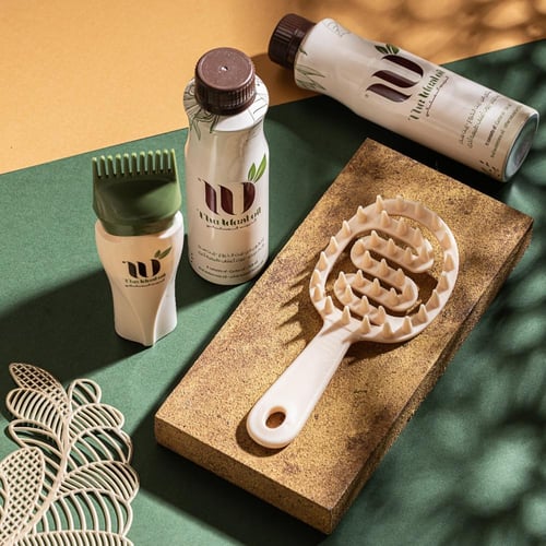 3 عبوات الزيت المثالي + موزع الشعر هدية