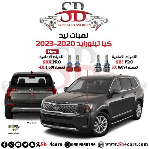 لمبات ليد تيلورايد 2020-2023