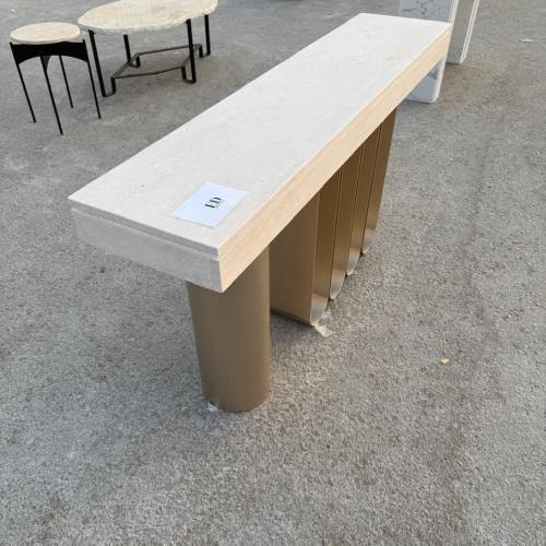 كونسول رخام قواعد حديد