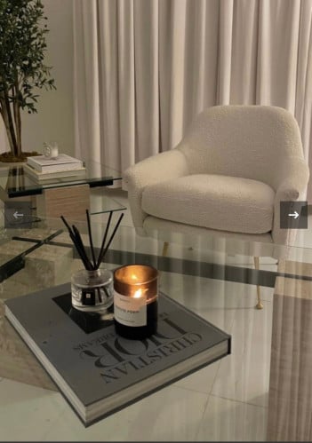 طقم طاوله زجاج