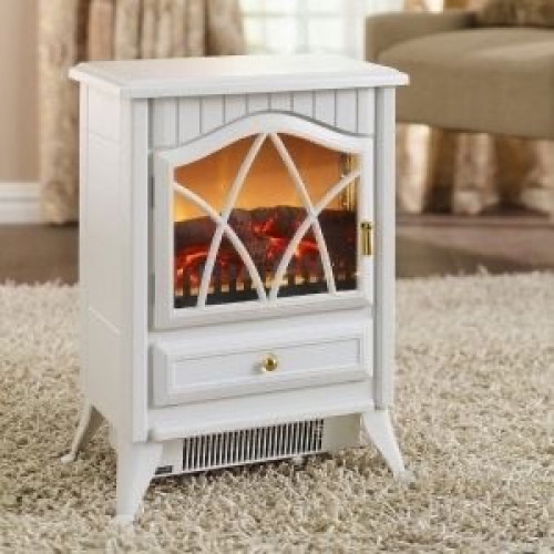 مدفئة اوربية لون ابيض