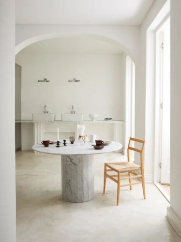 طاولة طعام رخام اسباني