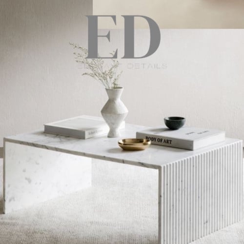 طاولة رخام طبيعي