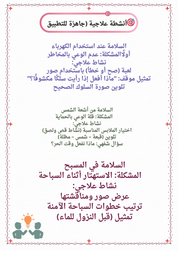 الخطة العلاجية والإثرائية مادة المهارات الحياتية ث...