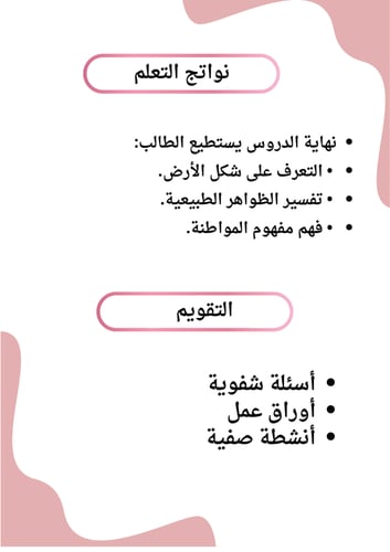انتاج معرفي لمادة الدراسات الاجتماعية الصف الرابع...