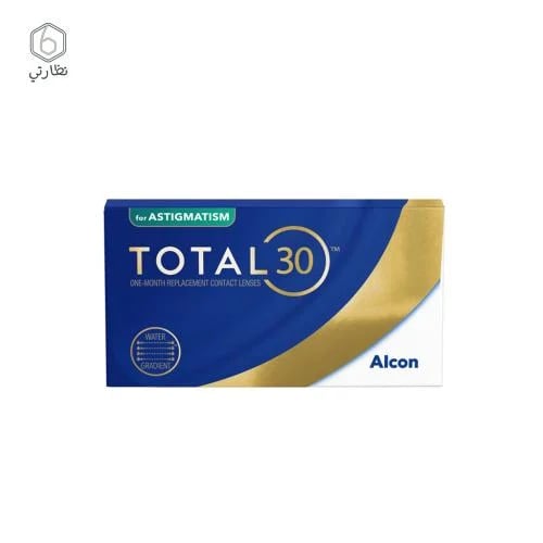 عدسات توتال توريك شهري total Toric monthly